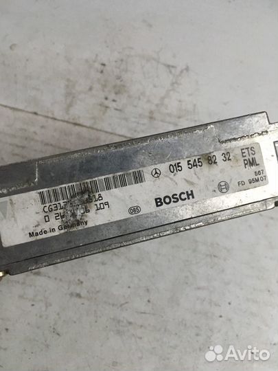 Блок ETS Mercedes W140