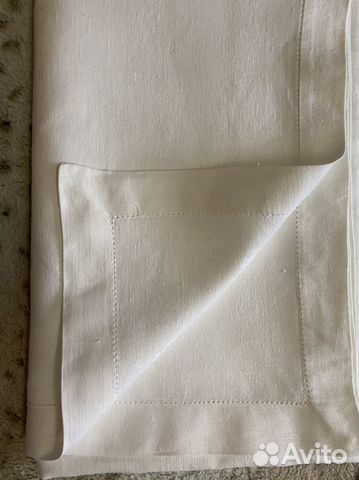 Лен ссср, скатерть 167х167 см