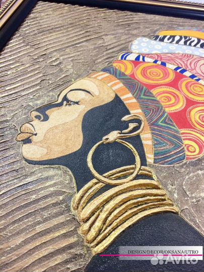 Объёмная картина в багете из серии 