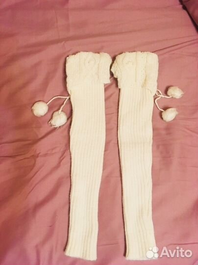 Гетры белые