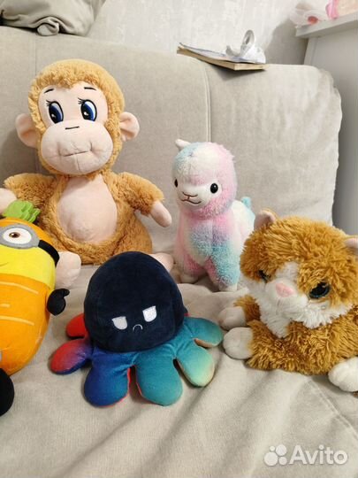 Мягкие игрушки пакетом интерактивные