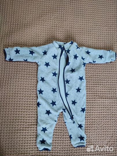 Флисовый комбинезон 80