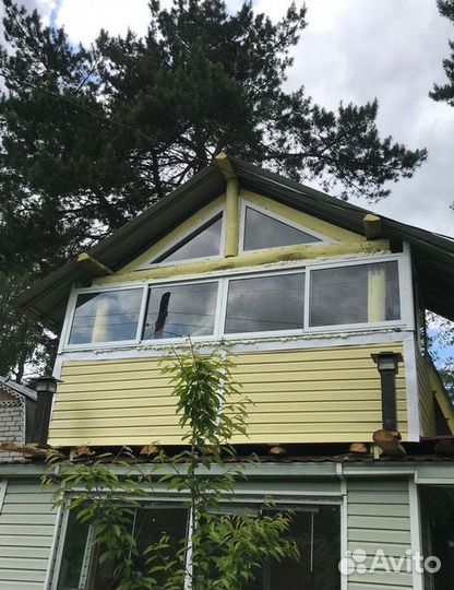 Остекление окон и балконов пвх