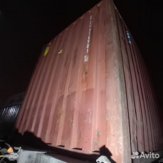 Морской контейнер 40 футов высокий