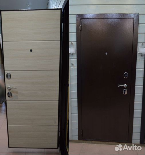 Дверь входная металлическая