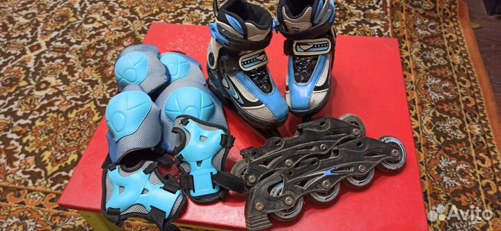 Коньки ролики 2 в 1 детские