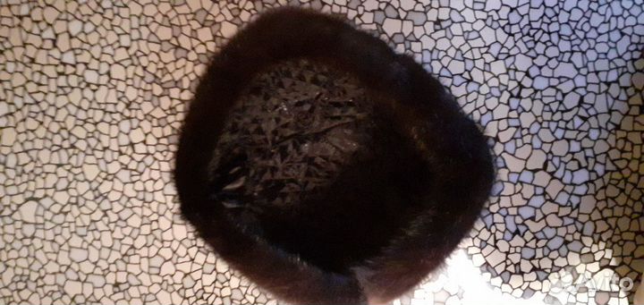 Норковая шапка женская