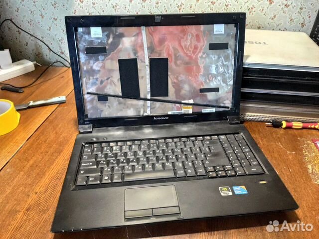 Ноутбук Lenovo B560 в разбор