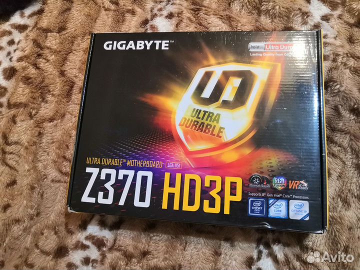 Материнская плата gigabyte z370