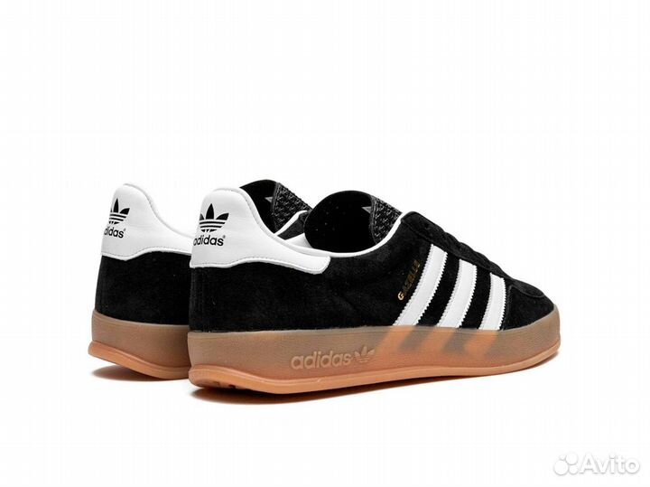 Adidas Gazelle Indoor Black White Gum