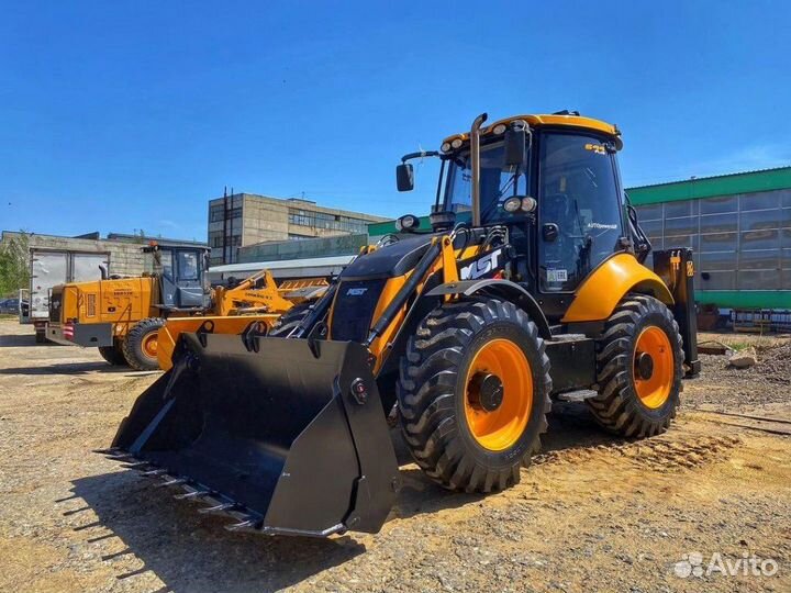 Услуги экскаватора-погрузчика. Гидромолот. Ямобур