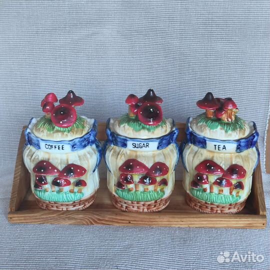 Набор баночек для специй