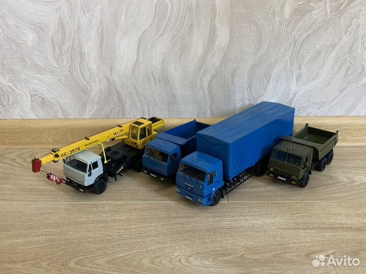 1 43 пао камаз масштабные модели