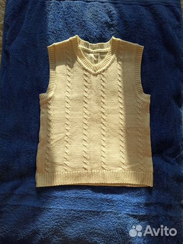 Жилет вязаный для девочки