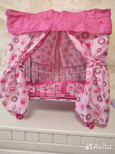 Коляска, кроватка для кукол