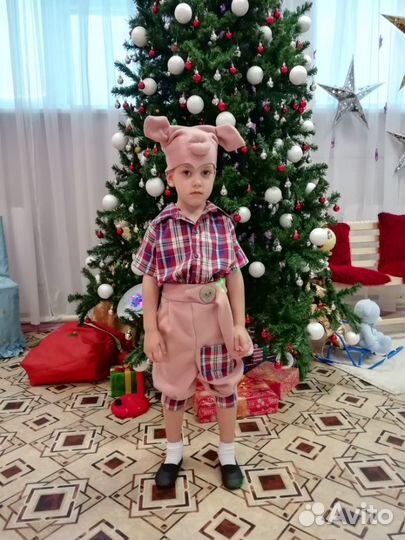 Новогодний костюм поросенка
