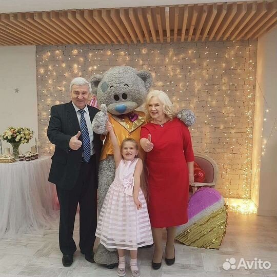 Ростовая кукла Мишка Тедди, Белый медведь