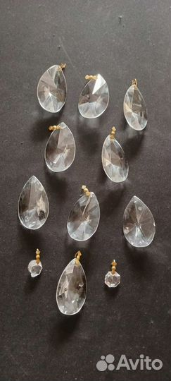 Хрустальные подвески для люстры СССР