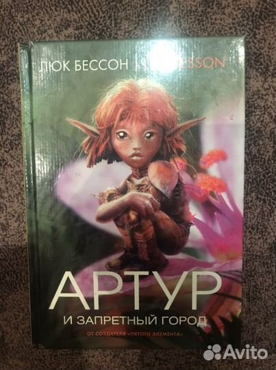 Артур и запретный город книга