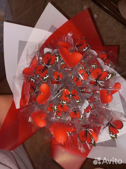 Букет из бабочек