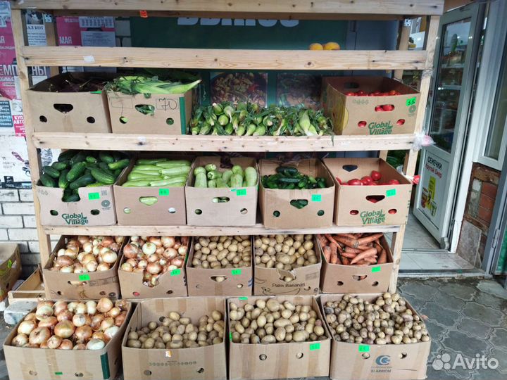 Продам готовый бизнес магазин овощной