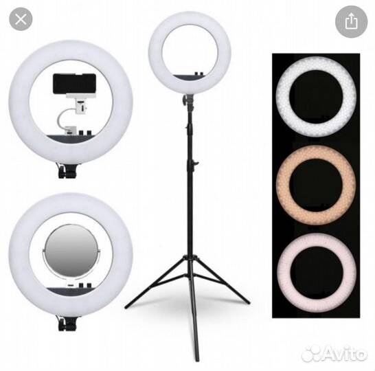 Лампа для селфи на штативе Nanguan