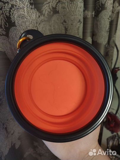 Миска для животных складная