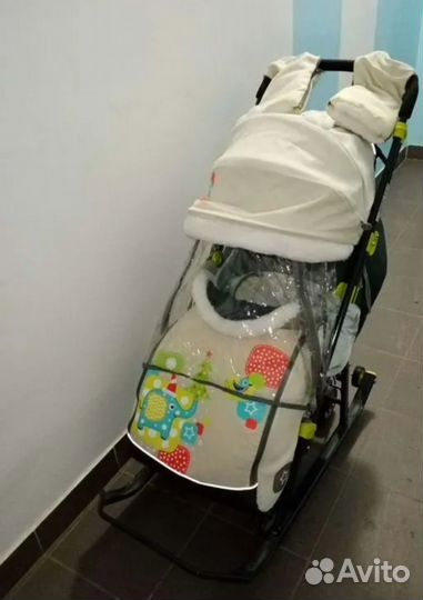 Санки-коляска детские