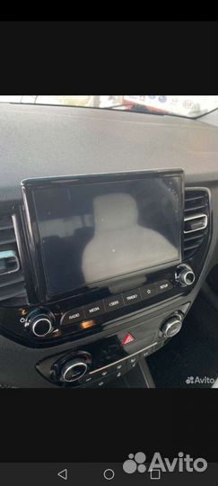 Штатная магнитола на hyundai solaris 2021