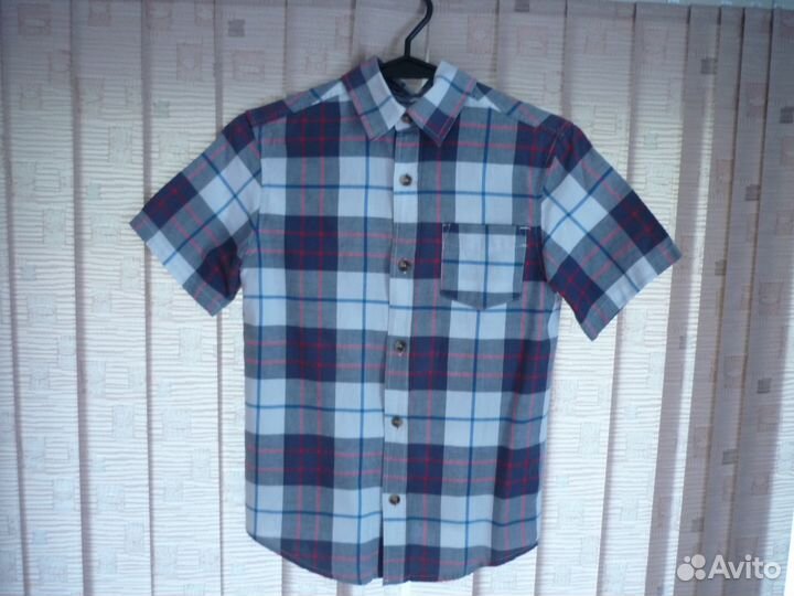 Рубашка на мальчика 10-12 лет