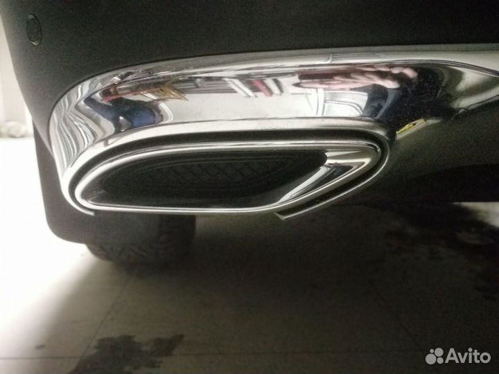 Mercedes-benz GLC накладка глушитель