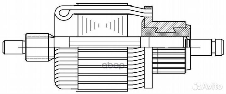 Ротор стартера SR1810 startvolt