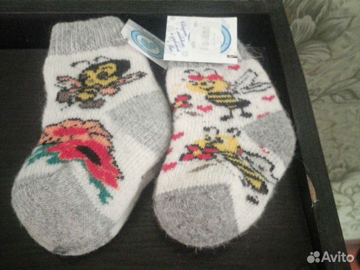 Носки вязаные детские