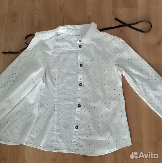 Школьная рубашка для девочки