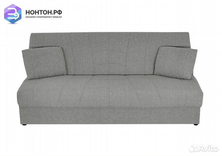 Диван книжка Ручеек жаккард светло-серый