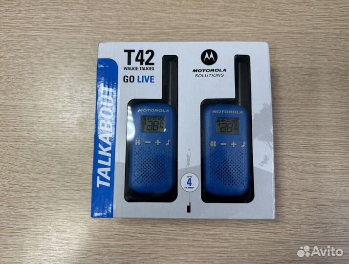 Рация Motorola Talkabout T42 Blue Новая