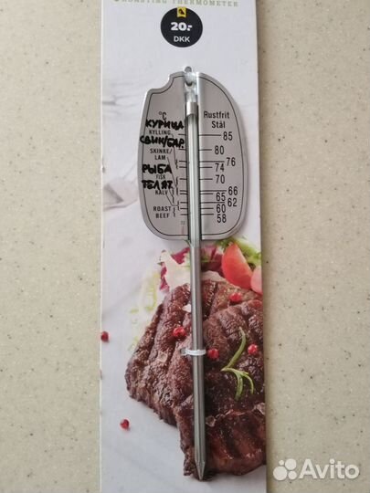 Новый кулинарный термометр для мяса