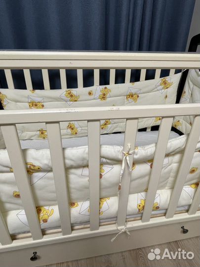 Детская кровать с матрасом askona