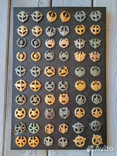 Петличные эмблемы родов войск. Коллекция