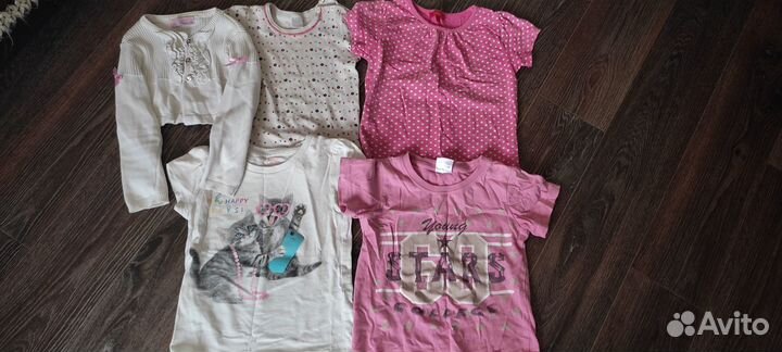 Вещи пакетом на девочку от 2 до 4-5 лет