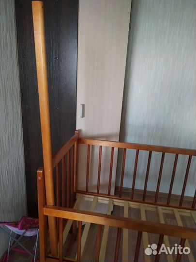 Детская кровать качалка