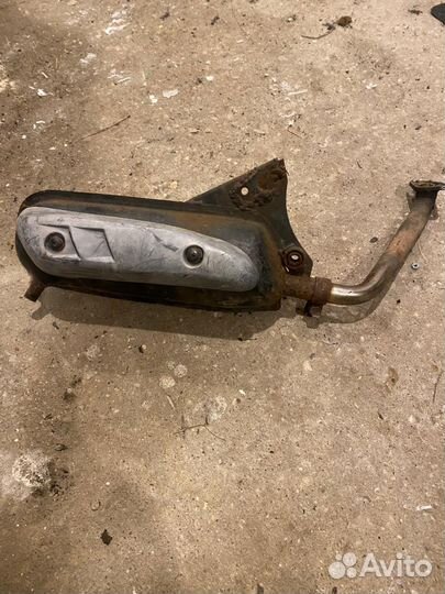 Глушитель от скутера