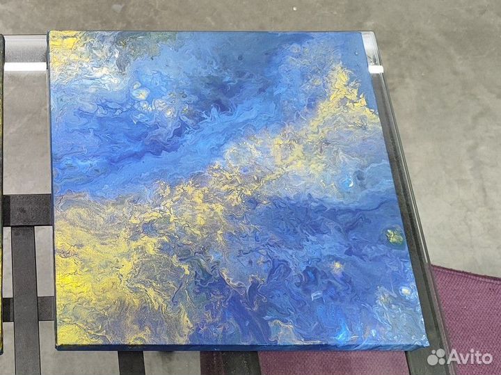 Интерьерная картина, акрил, не печать 25*25 см