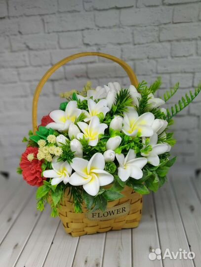 Букет из мыла