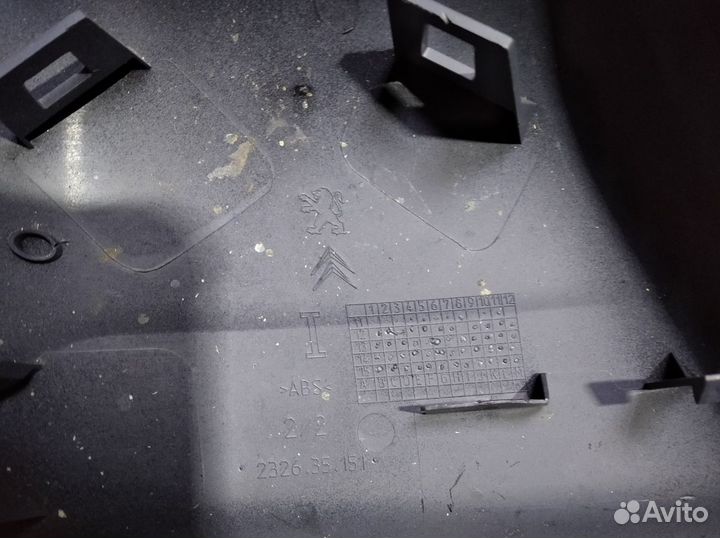 Накладка на зеркало Citroen Berlingo