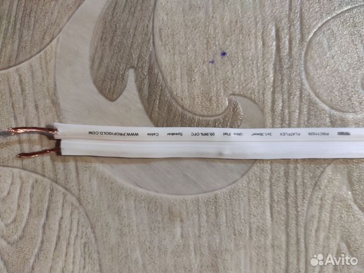 Акустический кабель Profigold FlatFlex 2x1.3mm