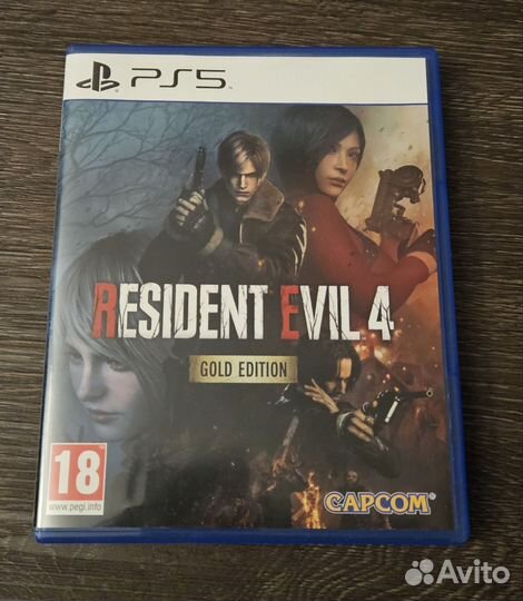 Resident evil 4 remake gold ed. ps5 (код погашен)