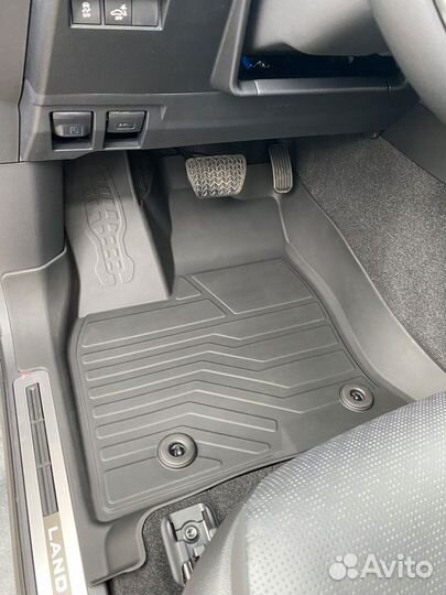 Коврики резиновые 3D LUX для Toyota LC 300