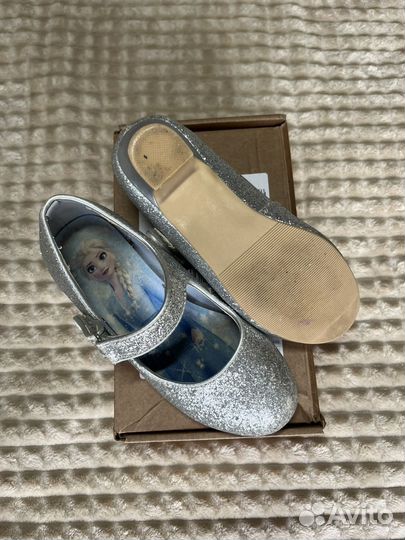 Туфли для девочки с Эльзой