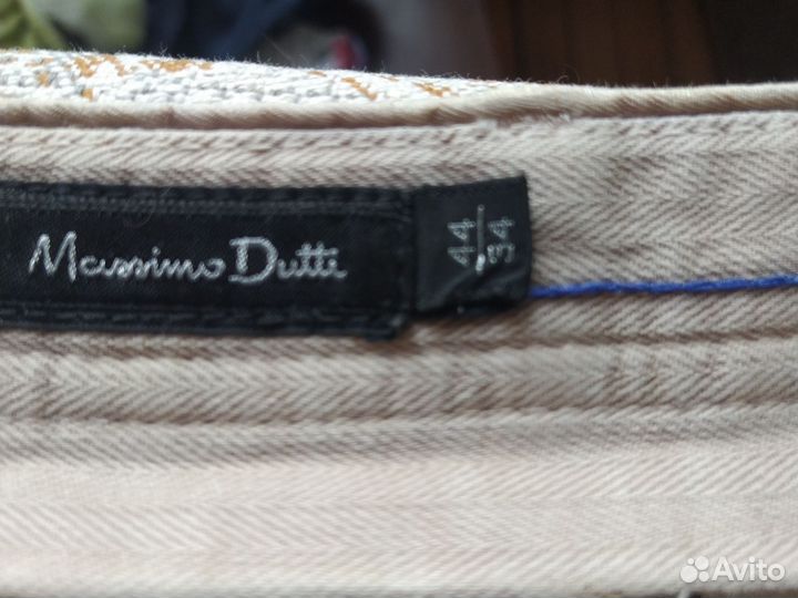 Светлые брюки Massimo Dutti